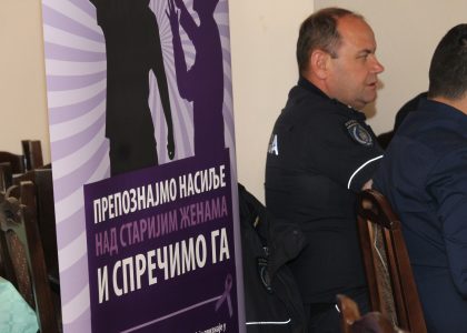 Stručnjaci u Požarevcu o prevenciji nasilja nad starijim ženama