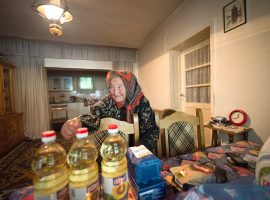 Iz posete najisključenijim starijima iz ražanjske opštine