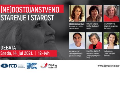 (Ne)Dostojanstveno starenje i starost u Srbiji
