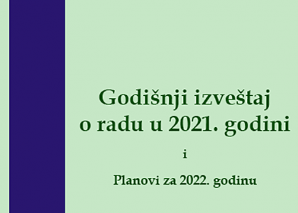 Godišnji izveštaj Amity-a za 2021. godinu